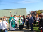 Święcenie Krzyża Misyjnego i tablicy pamiątkowej Stefana Wyszyńskiego